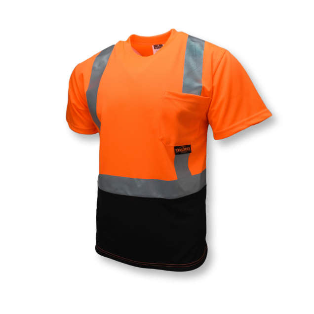 Radians Class 2 Short Sleeve Black Bottom T-Shirt ST11B