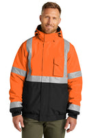 Corner Stone Class 3 Bomber Safety Orange  CSJ500