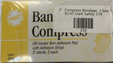3'' Sterile compress 2 ea