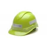 Vinyl Reflective Hard Hat Stickers- 4"x 1"
