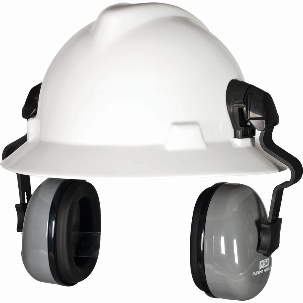 MSA  Ear Muff for  V- Gard Full Brim Hardhats, NRR 25