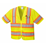Portwest Yellow Augusta Two Tone Vest, Class 3