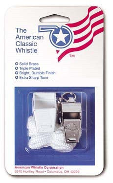 Solid Brass Whistle with Accessories