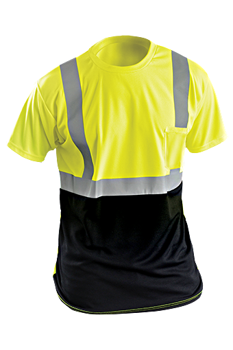 Occunomix Classic Black Bottom Class 2 T-Shirt