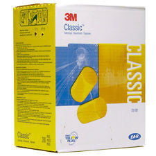 3M  Classic Earplugs, Uncorded