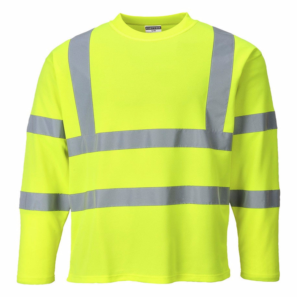 Hi-Vis T-Shirt Long Sleeve Class 3
